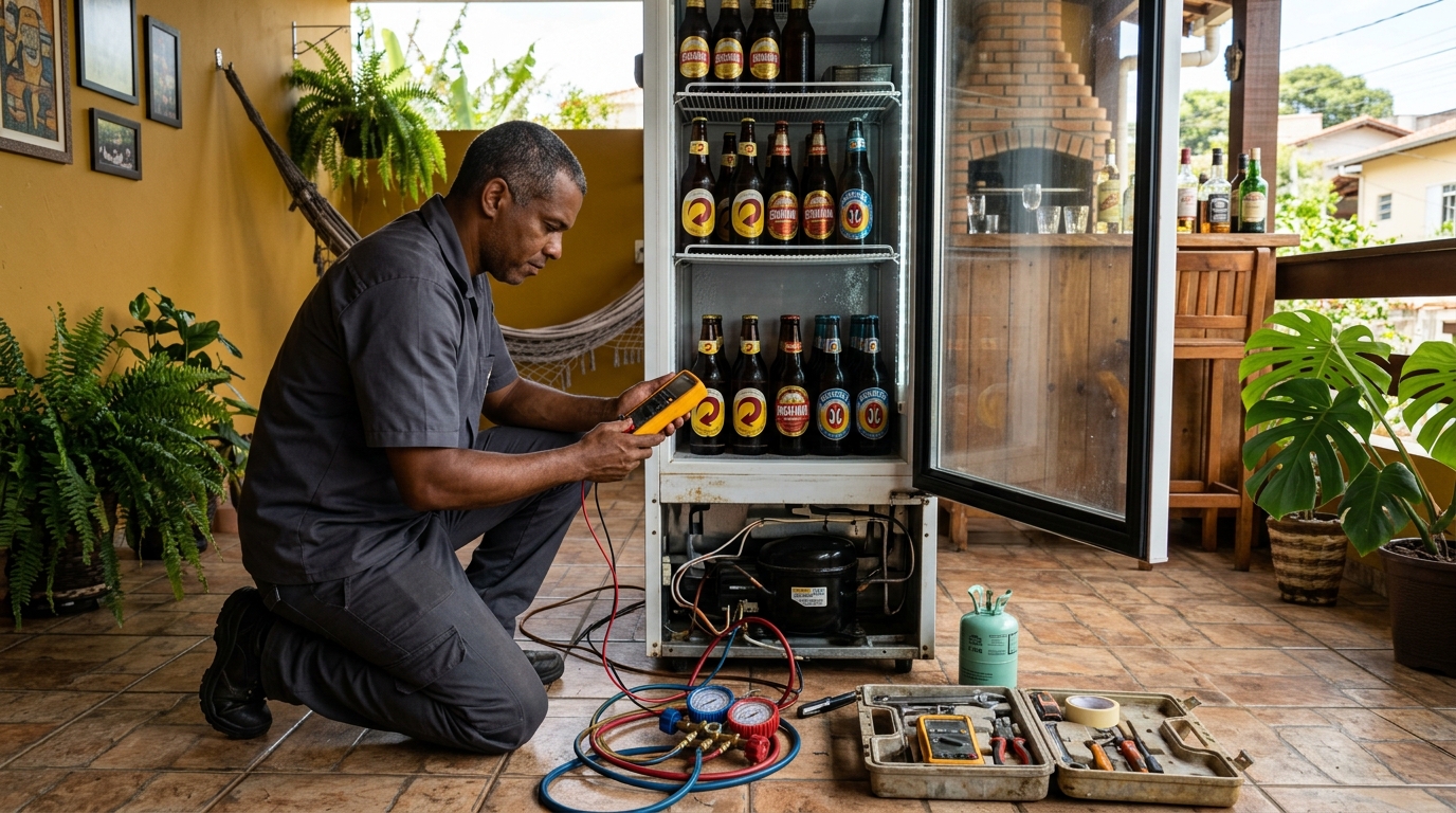 Conserto de Cervejeira em Santos-SP